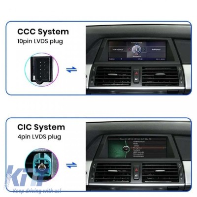 Navigatie Dedicata BMW X5 E70 X6 E71 (2007-2010), 10.33 Inch, 8Gb Ram, 128Gb Stocare, Carplay Performance AutoTuning foto