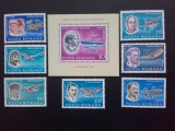 1978 -Pionieri ai aviatiei - serie + colita dantelata - LP972 + LP973