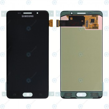 Samsung Galaxy A5 2016 (SM-A510F) Modul display LCD + Digitizer negru GH97-18250B foto