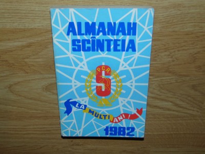 ALMANAH SCANTEIA ANUL 1982 foto