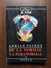 Adrian Patrut - De la normal la paranormal Volumul 1 (1993)