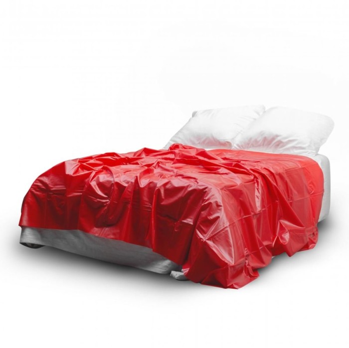 Vinyl Sheet Red