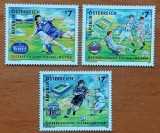 AUSTRIA-1997/9-SPORT-FOTBAL-SECVENTA din MATH-lot 3 val-MNH NESTAMP. -Calitate EXTRA
