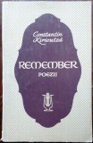 Cumpara ieftin CONSTANTIN KIRICUTZA - REMEMBER (POEZII) [EPL, 1969]