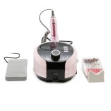 Pilă electrică pentru manichiură și pedichiură BS - 619 Bee Nails, 45000 rotații 65w, roz