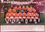 QW28 - Tematica sport - fotbal - lotul echipei de fotbal Dinamo - Victoria Bucuresti - anii 1980