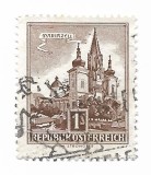Austria - Biserica Mariazell, Offset, 1959 - obliterat