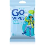 GoWipes Wet Towels prosoape umede cu efect revigorant 26x20 cm 15 buc