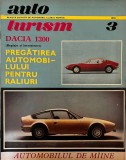Revista Autoturism nr 3 1970 Automobil Club Roman, 30 pagini, format 34 x 26 cm, brosata, stare buna
