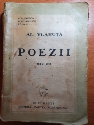 alexandru vlahuta - poezii 1880-1917 foto