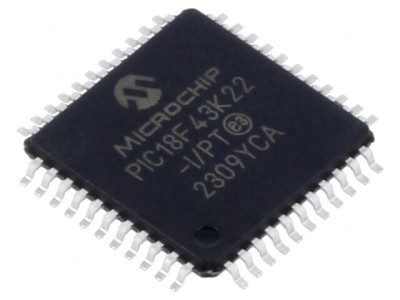 Microcontroler PIC18 SMD TQFP44 64MHz 2,3-5,5VDC foto