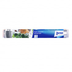 Folie Alimentara Aluminiu Zorex Clasic, 300mm x 10m, Folii Argintii pentru Uz Casnic, Produse Pentru Ambalat, Folii Alimentare, Folie din Aluminiu pen