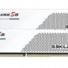 Kit Memorie G.Skill Ripjaws S5 XMP 3.0 White 64GB, DDR5-5600Mhz, CL36, Dual