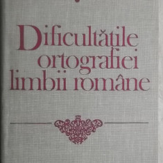 Flora Suteu - Dificultatile ortografiei limbii romane, 1986