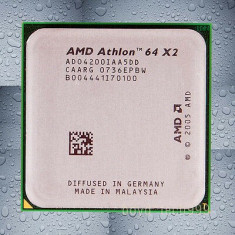 Procesor AMD Athlon 64 X2-Dual Core 4200+ 2.2GHz Windsor Socket AM2 89W Box L247 foto