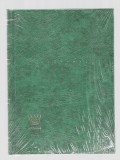 CLASOR TIMBRE 8 FILE/16 PAGINI ALBE, MARCA IMPORTA, FABRICAT GERMANIA, SIGILAT, DIMENSIUNI 165X125 MM