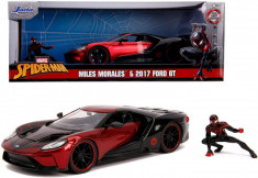 MASINA METALICA SPIDER-MAN FORD GT 2017 MILES MORALES foto