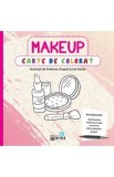 Carte de colorat. Makeup