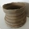 Recipient din lut, handmade, lucrat manual de un amator de olarit vaza