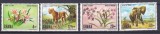 DB1 Flora Fauna Africana 1970 Ghana 4 v. MNH