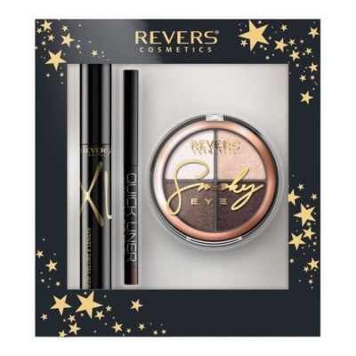 Set cadou Revers cu Mascara XL, Eyeliner si fard de pleoape Smoky Eyes foto
