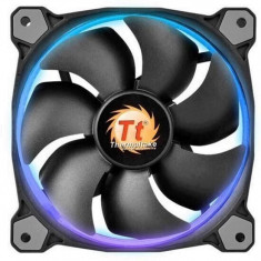 Ventilator Thermaltake Riing 12 RGB High Static Pressure 120mm set 3 ventilatoare cu iluminare RGB