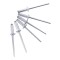 Nituri pop, 3.2 mm x 10 mm, 50 buc / set