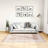 VidaXL Covor lavabil, bej, 120x180 cm, antiderapant