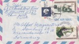 FILATELIE TEMATICA - PLIC USA TEMATICA PESTI FAUNA URS POLAR AIRMAIL, Stampilat