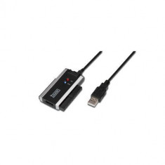 Cablu ASSMANN ELECTRONIC DA-70200-1 USB 2.0 - IDE/SATA 0.9m Negru foto