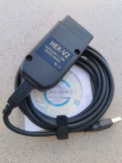 VCDS VAG COM 20.4 HEX V2 Romana/Engleza/Maghiara ATMEGA foto