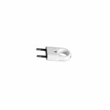 Fisa D.3104 Tata, 230v 10A, cu inel de tragere, Alb