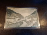 Carte postala Baile Herculane vedere generala , alb negru - (circulata)