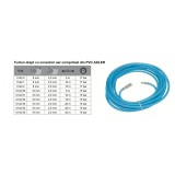 Furtun drept cu conectori aer comprimat din PVC 8mm 5m ADLER AD0142.0