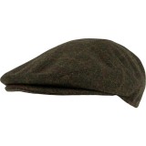 Șapcă Jack Pyke Flat Cap din amestec de l&acirc;nă, oliv &icirc;nchis, mărimea 58