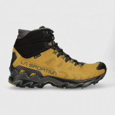 LA Sportiva pantofi Ultra Raptor II Mid Leather GTX barbati, culoarea maro