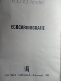 Ecocardiografie,Eduard Apetrei,folosit,stare f buna,50 leip