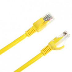 PATCHCORD UTP CAT 6E 10M GALBEN INTEX foto