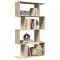 vidaXL Bibliotecă/separator 4 niveluri stejar sonoma 70x24x129cm lemn 858104