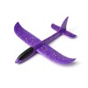 Avion planor copii 48 cm, material poliester rezistent, zbor 10-30 m, manevre slalom, varsta 3+, violet