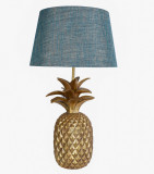 Lampa de masa cu un ananas auriu CW209