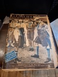 Realitatea Ilustrată Anul IX nr.443 , 17 Iulie 1935 - M.S. Regele si Voievodul Mihai pun intrebari comandantului de stol , Tudose Constantin , un bai