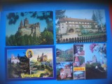 HOPCT LOT 3545 - 4 CARTI POSTALE-BRAN -JUD-BRASOV-NECIRCULATE, Necirculata, Printata