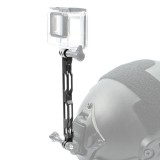 Brat prelungitor, Telesin, pentru filmare panaramica cu GoPro Max 360, Insta One 360 X3, GoPro Hero 12, GoPro Hero 11, Osmo Action 3, aluminiu, lungim