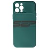 Toc TPU Sliding Camera Apple iPhone 12 Pro Max Dark Green