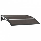 Copertina Usa Gossi, 120 x 75 cm, Policarbonat, Negru, Protectie Intemperii, Montaj Rapid