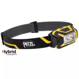 Frontala Profesionala PETZL Aria 2, 450 Lumeni, IP67, Rezistenta Impact IK07, Negru/Galben