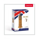 Cumpara ieftin PUZZLE 3D BIG BEN (NIVEL MEDIU 44 PIESE), CubicFun