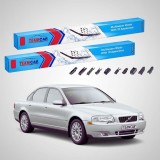 Cumpara ieftin Ștergătoare Volvo S80 I 2004-2006 | Set Față Flat &ndash; TeamCar&reg;