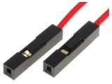 Cablu Conectare Roșu 250mm 10buc